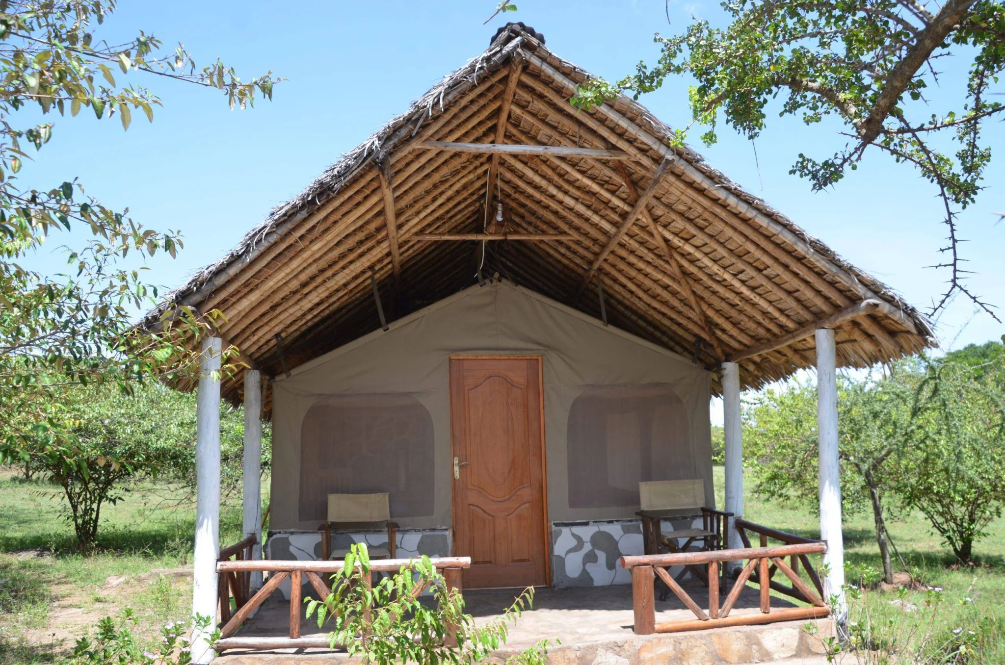 Elangata Olerai Camp Room Outside view.